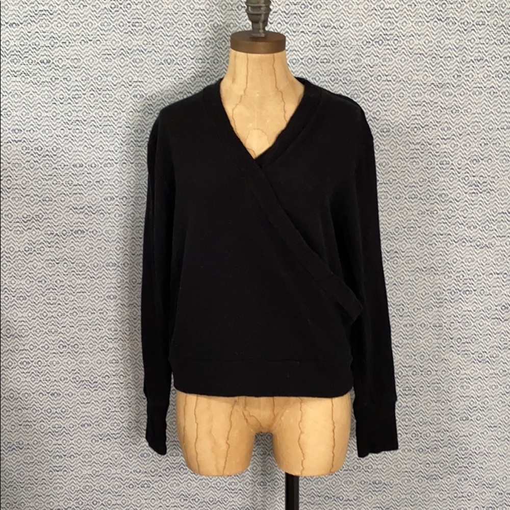 J. Crew Faux Wrap Sweater